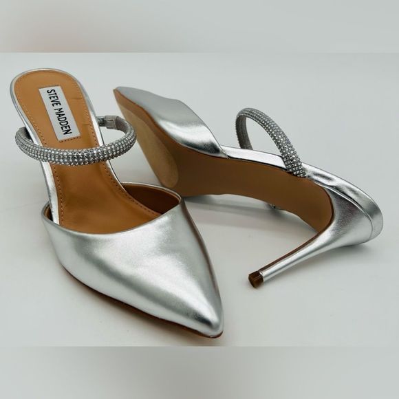 Steve Madden Shoes - STEVE MADDEN Women’s Pavé Rhinestone Strap Pump